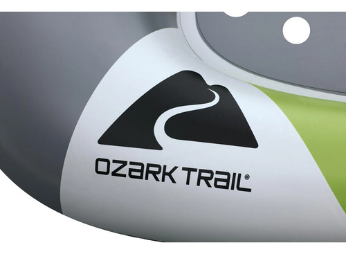 Ozark Trail Flotador Alberca Cama Piscina Inflable Resistent Color Gris Verde