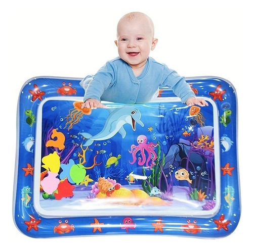 Alfombra Sensorial De Agua Inflable Para Bebes