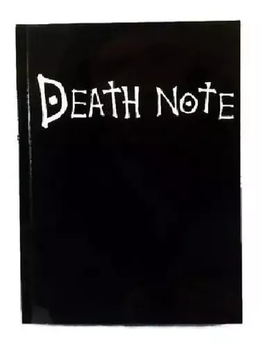 Caderno Death Note Kira Ryuk Anime E Colar L C/ Nota Fiscal