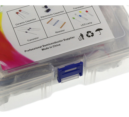 De Led Componentes Electrónicos Diodo Transistor En Caja