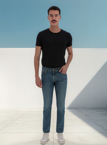 Jeans Premium De Mezclilla Para Hombre Holstone