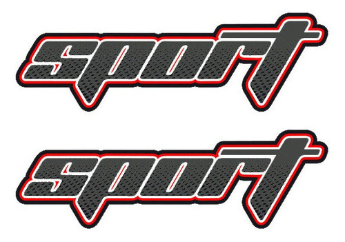 Par Adesivo Emblema Ranger Sport 2009 Cor PADRÃO