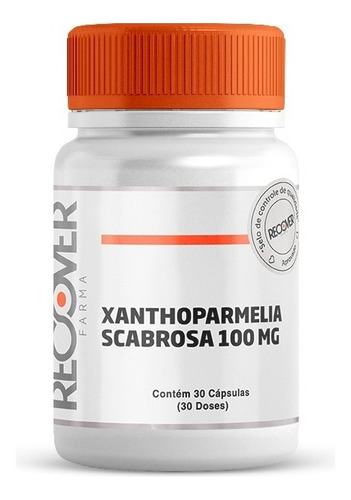 Xanthoparmelia Scabrosa 100 Mg - 30 Cápsulas (30 Doses) Sabor Natural