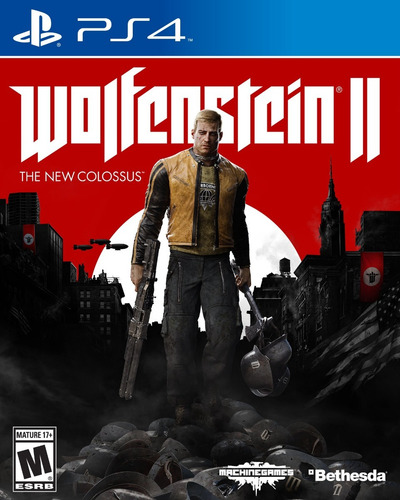 Juego Playstation Wolfenstein 2 The New Colossus Ps4 Físico (Usado)