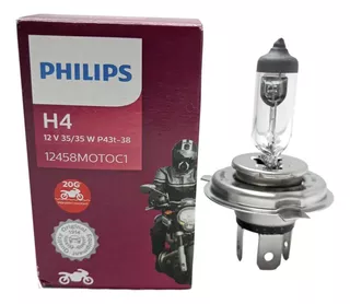 Lâmpada Farol H4 Moto Dafra Laser 150 (extra Duty) Philips
