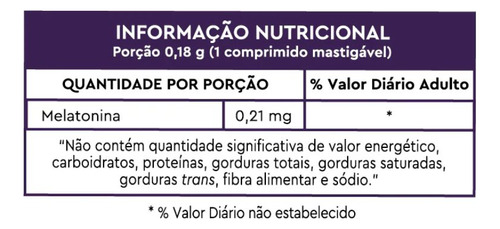 Suplemento Em Comprimidos Lavitan Melatonina Morango 150 Un