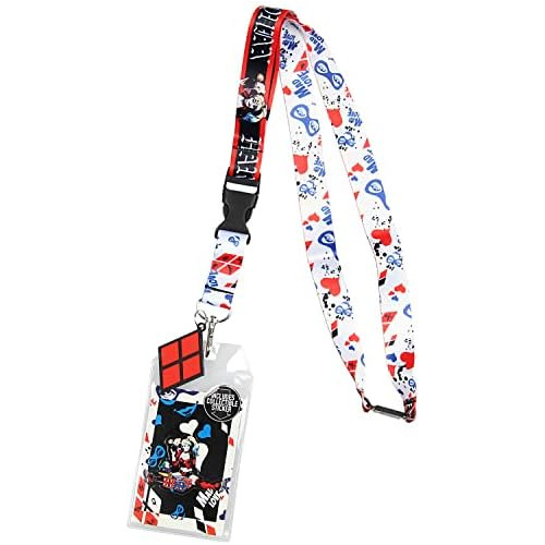 Llavero Harley Quinn Mad Love De Dc Comics Soporte Iden...