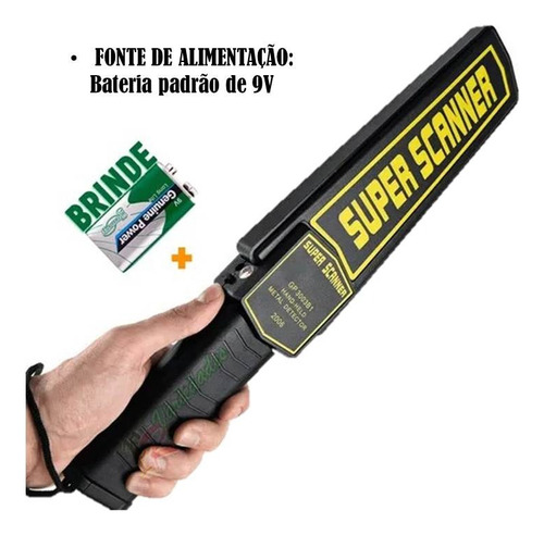 Detector Metal Segurança Escolas E Eventos Portátil