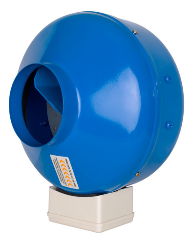 Estevez Extractor De Aire Centrífugo Metálico Azul 4pulgadas