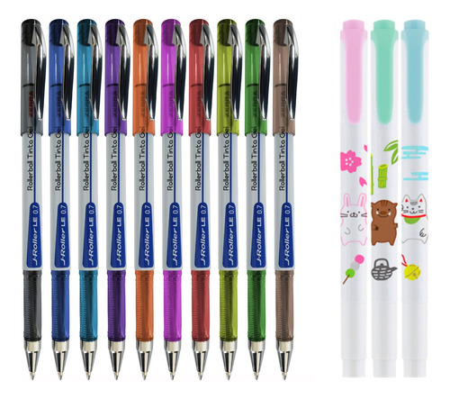Zebra Paquete J Roller-le + Mildliner Pet-it Milk Multicolor Multicolor