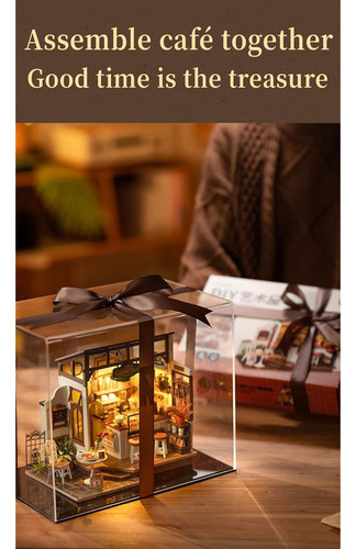 Nuevo Kit De Casa En Miniatura For Manualidades De Madera.