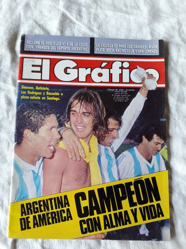 El Gráfico Nº 3746 Año 1991 Argentina Campeon De America