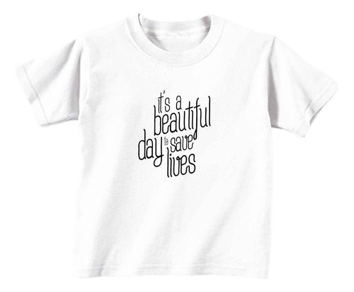 Remeras Infantiles Grey's Anatomy |de Hoy No Pasa| 1 V