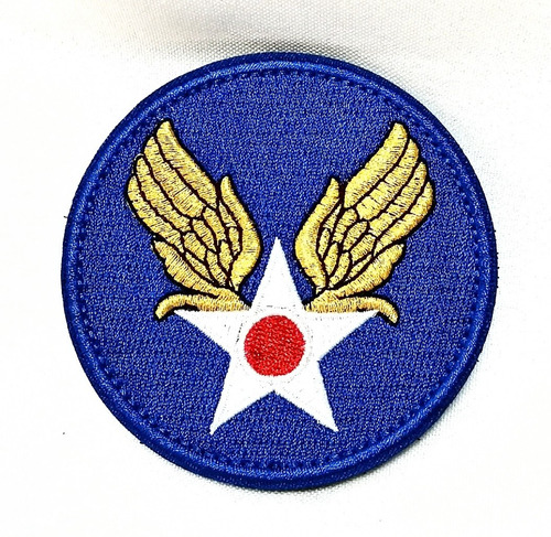 Parche Militar, Tela Velcro, Insignia Army Air Force, Usa