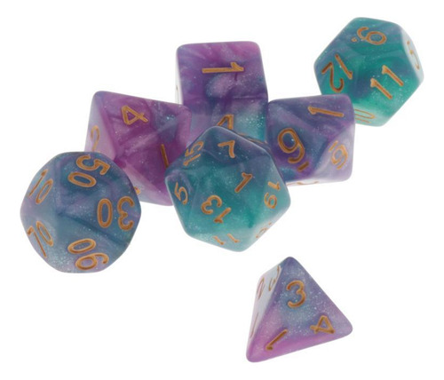 Juego De Dados De Juego De Rol 3 Piezas
