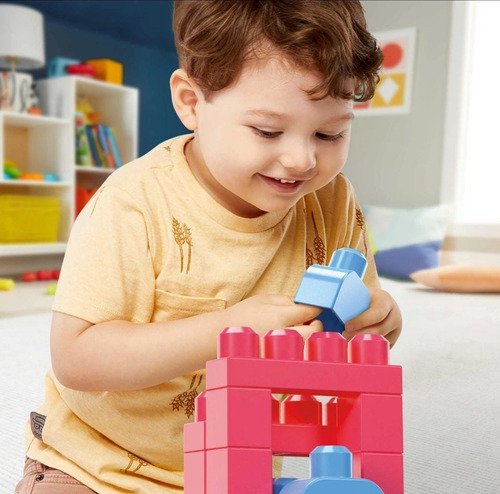 Fisher Price Megabloks 60 Piezas Rojo