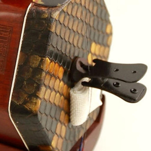 Acessórios Erhu Hu Mute String Pretos