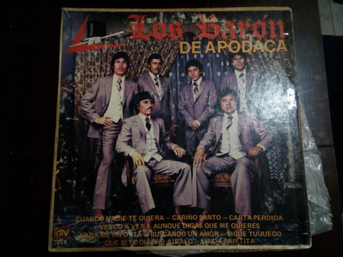 Los Barón De Apodaca - Cuando Nadie Te Quiera (disco Lp)