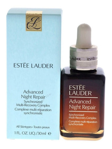 Imagen 2 de 3 de Sérum Synchronized Multi-Recovery Complex Estée Lauder Advanced Night Repair noche para todo tipo de piel de 30mL