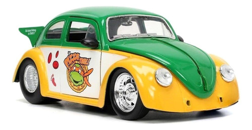 Miniatura - 1:24 - Volkswagen Drag Fusca Michelangelo 1959