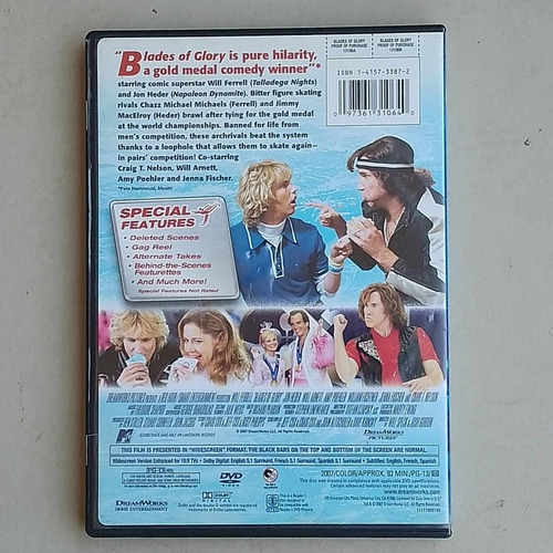 Dvd Blades Of Glory (patinazo A La Gloria) (Usado)
