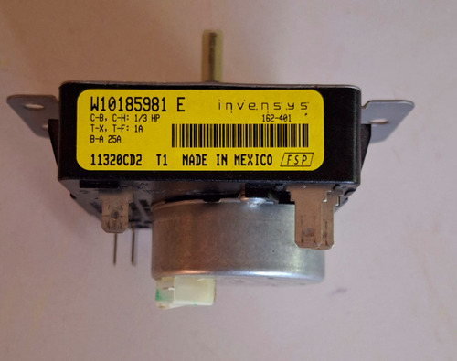 Timer Reloj Para Secadora Whirlpool W10185992e (Usado)