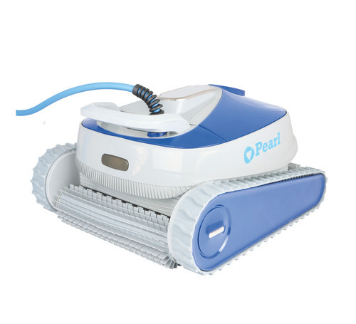 Robot Barrefondo Limpia Piscina Pearl Color Celeste