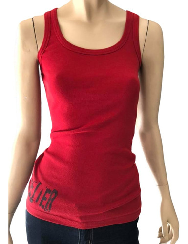 Musculosa Importada Desigual Roja