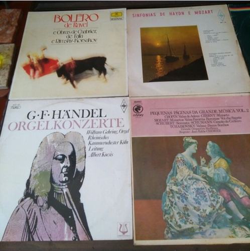 Imagem 4 de 9 de Lp Vinil Lote Melhores Orquestras Do Mundo 12 Bom Estado./40