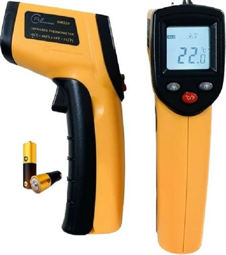 Termometro Laser Digital Industrial Temperatura -50 A 380°c