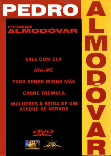 Dvd - Coleção Pedro Almodóvar - 5 Dvds