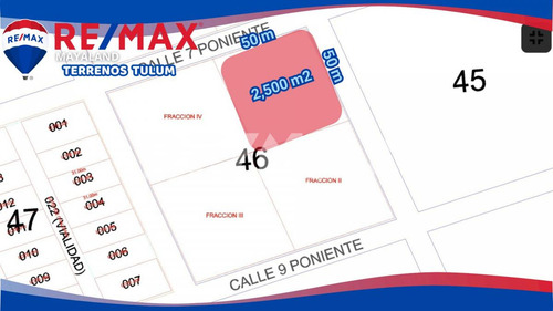 Oportunidad Terreno De 2500 M2 A Solo 100 Mts De La Av Kukulcan Region 15 De Tulum
