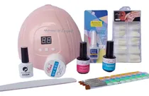 Comprar Kit Para Manicura, Uñas En Gel, Con Lampara, Hermoso Toque