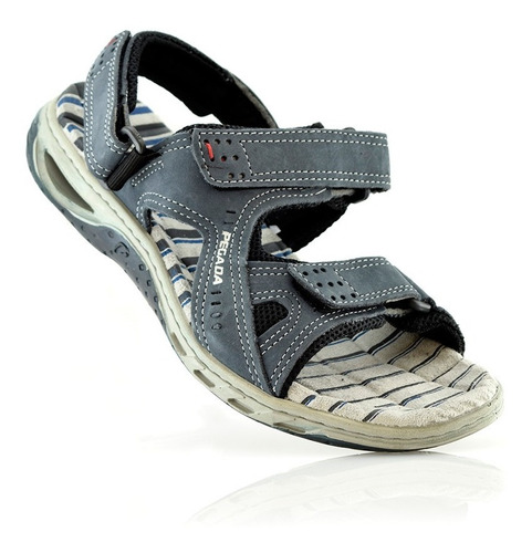 Sandalias Hombres Ojotas Cuero 31604-04 Pegada Luminares 