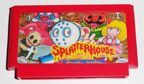 Splatterhouse Family 8 Bits Game
