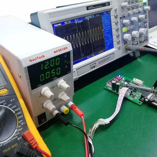 30v 10a Banco Dc Fuente De Alimentación Variable, Led 4-digi