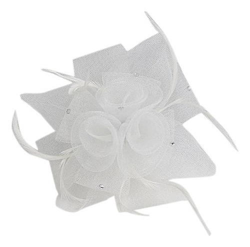 Tocado Con Pinza Para El Pelo De Flores Para Mujer, Fiesta