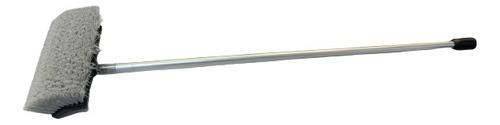 Cepillo Y Bastón Aluminio 2.40mts Limpieza Vidrios De Altura