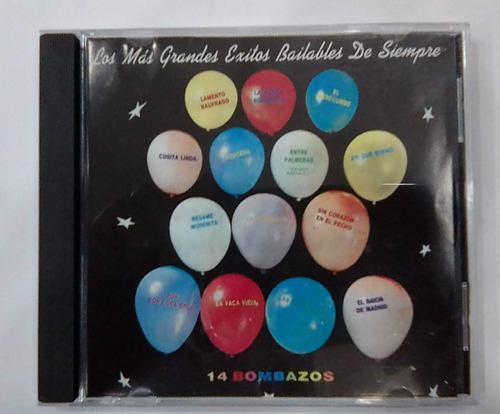 Los Más Grandes Exitos Bailables. Cd Usado. Qqa.