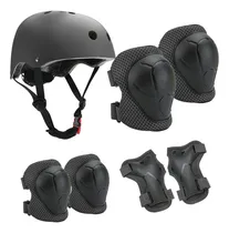 Comprar 7 Peças De Capacete De Proteção Infantil, Joelheiras, Conjun