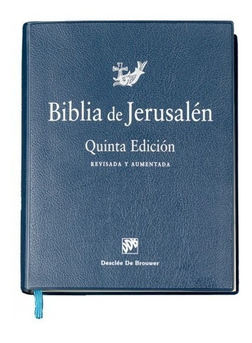 Biblia De Jerusalen 5ta Edicion - Desclee - Libro T Blanda