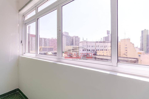 Studio Com 1 Dormitório À Venda, 35 M² Por R$ 370.000,00 - Consolação - São Paulo/sp - St0336