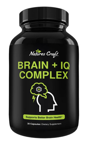 Nature's Craft Cerebro + Complejo Iq  30 Cápsulas Sfn