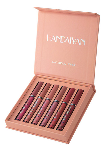 Cc Lápiz Labial Mate Hidratante Para Maquillaje De Belleza