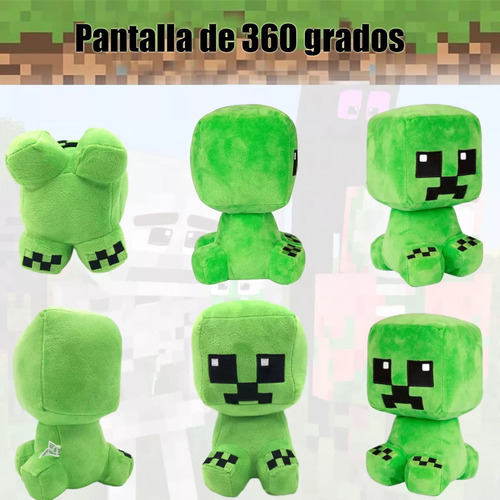 2piezas De Creeper Minecraft Calidad Superior Peluche