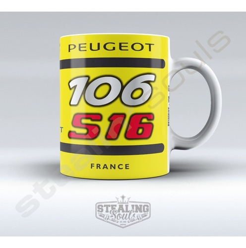 Taza Fierrera | Colec. Clásicos Argentinos | Peugeot 106 S16