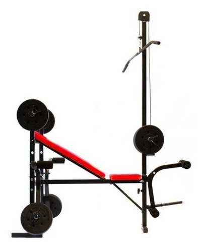 Imagen 6 de 9 de Banco De Pesas Arg-150 Randers + Mini Bike Jy8207 Mg