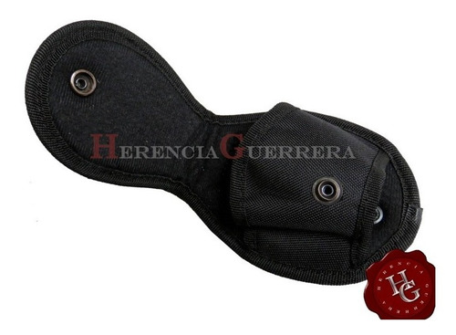 Imagen 4 de 8 de Porta Esposas Molle Universal Tactico Policial Coihue Negro