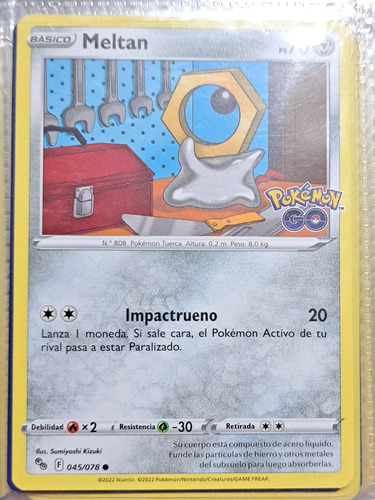 Carta Pokemon Meltan Uncomon 045/078 Original