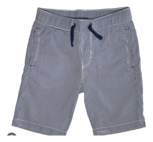 Bermuda Niño H&m Importada Talle 7 Rayada